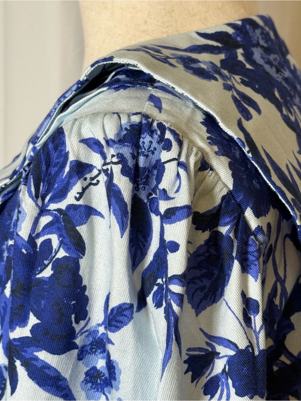 Tuckernuck Sapphire Bloom Bella Floral Bow Dress Medium NWT - Picture 10 of 16